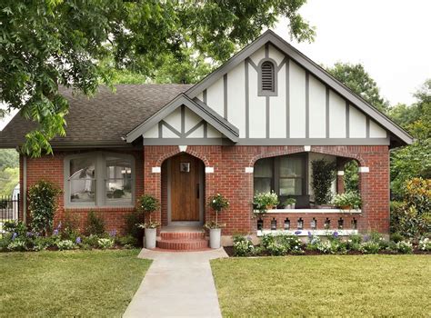 red brick tudor house|exterior colors for tudor homes.